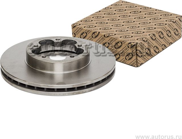 Диск тормозной вентилируемый 1шт FORD TRANSIT 2006 (BM). Артикул BDV246