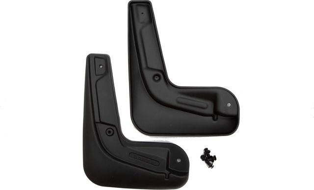 Брызговики Frosch (в пакете) передняя пара для Geely FE-3 2018-2026. Артикул NLF.75.15.F10