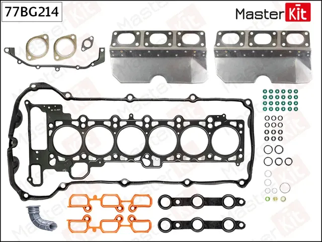Комплект прокладок ГБЦ (Master KIT). Артикул 77BG214