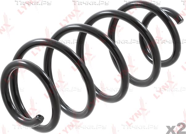Пружина подвески LYNXauto передняя для Volkswagen Golf VI 2008-2013. Артикул SC-1904
