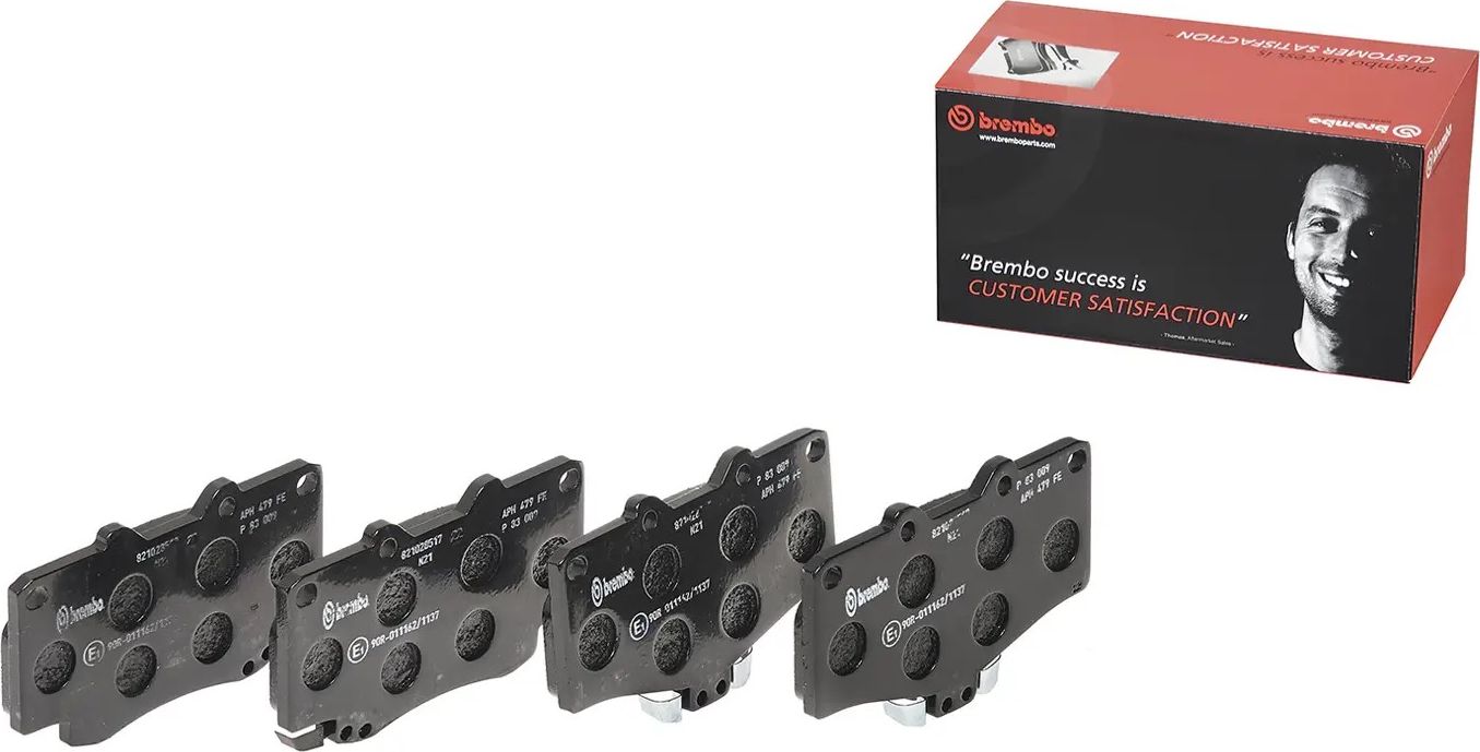 Тормозные колодки Brembo PRIME LINE. Артикул P 83 009