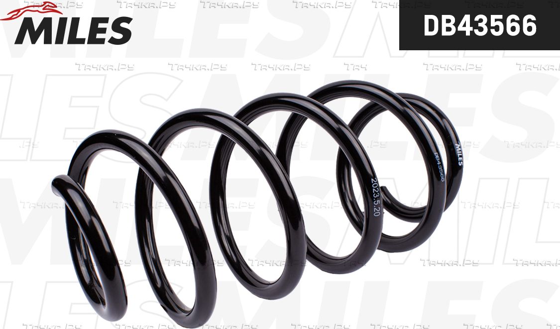 Пружина подвески Miles передняя для Volkswagen Touran I 2003-2010. Артикул DB43566