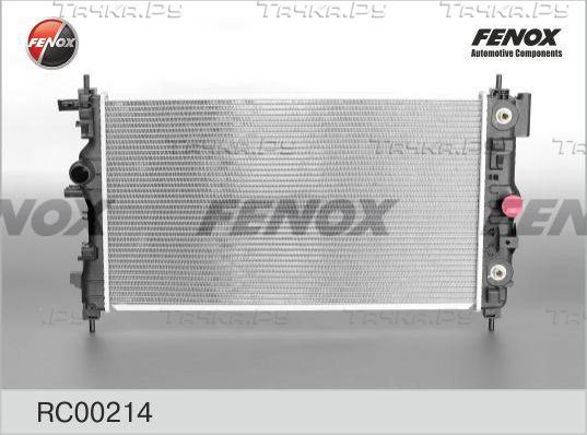 Радиатор охлаждения двигателя Fenox. Артикул RC00214