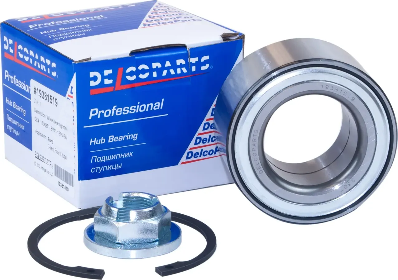 ПОДШИПНИК СТУПИЦЫ ПЕРЕДНИЙ (Delcoparts). Артикул 19381519
