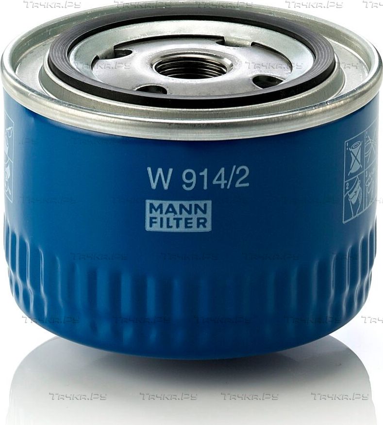 Фильтр АКПП Mann-Filter для Lada Niva Travel I 2020-2026. Артикул W 914/2