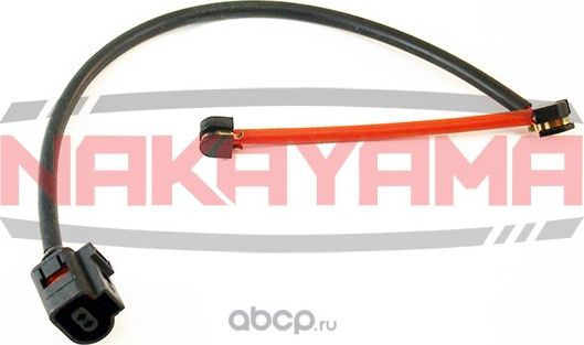 Датчик износа тормозных колодок передний AUDI Q7, TOUAREG 14 (Nakayama). Артикул NBS544NY