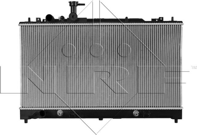 Радиатор охлаждения двигателя NRF (алюминий) для Mazda 6 I (GG) 2002-2007. Артикул 53198