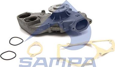 Помпа (водяной насос) Sampa для Mercedes-Benz SK 1987-1996. Артикул 202.492