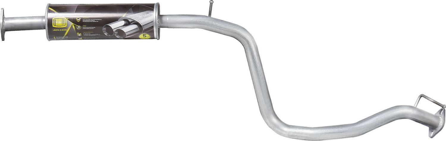 Глушитель (средняя часть) Trialli. Артикул EAM 2810