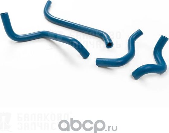 БАЛАКОВОПатрубки отопителя ВАЗ 21082 инжектор резина синие армированные 4 шт. Ба (Балаково Запчасть). Артикул 08051