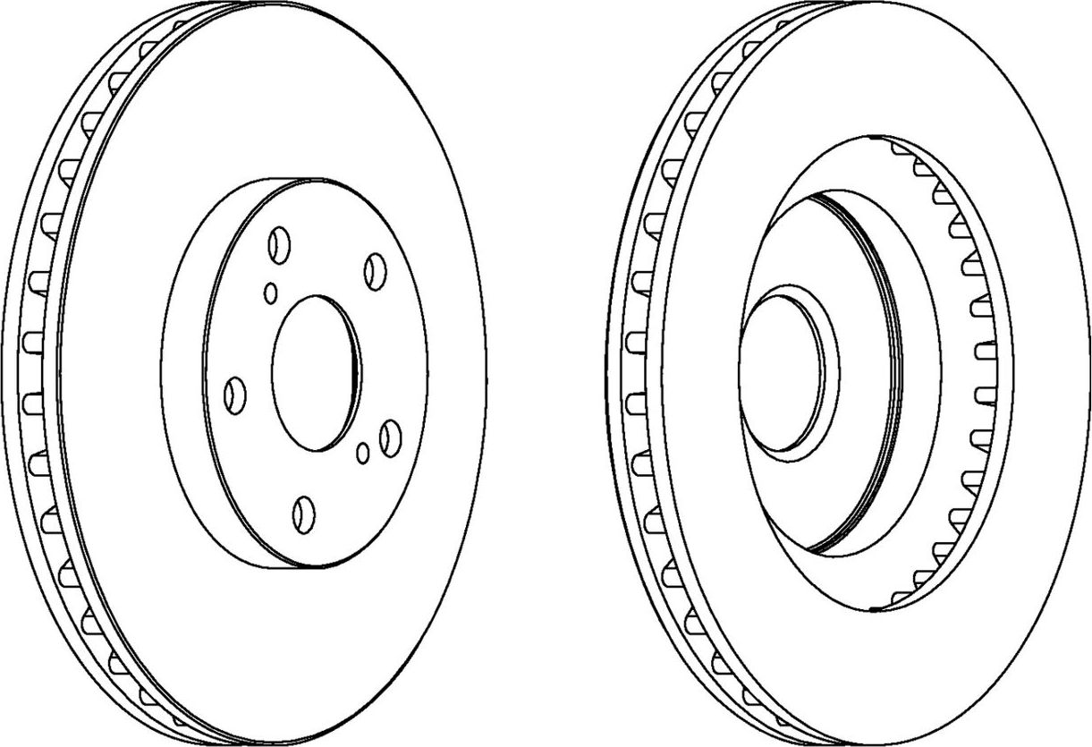 Тормозной диск Ferodo Premier. Артикул DDF1646C