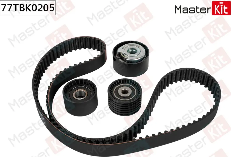 77TBK0205 Комплект ремня ГРМ Renault MEGANE I Classic (LA0/1_) 1996 - 2008 (Master KIT). Артикул 77tbk0205