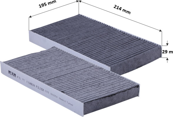 Салонный фильтр FIL Filter для Toyota Vios I 2002-2008. Артикул HCK 7138