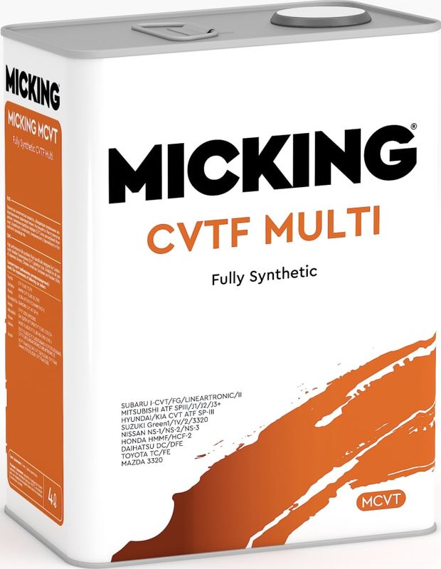 Масло трансмиссионное Micking CVTF MULTI 4л.. Артикул M4137