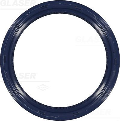 Сальник коленвала Glaser (NBR (бутадиен-нитрильный каучук)). Артикул P77542-01