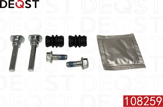 Комплект направляющих тормозного суппорта заднего (направляющая O 8 mm  суппорт Mando). HYUNDAI Sant (Deqst). Артикул 108259