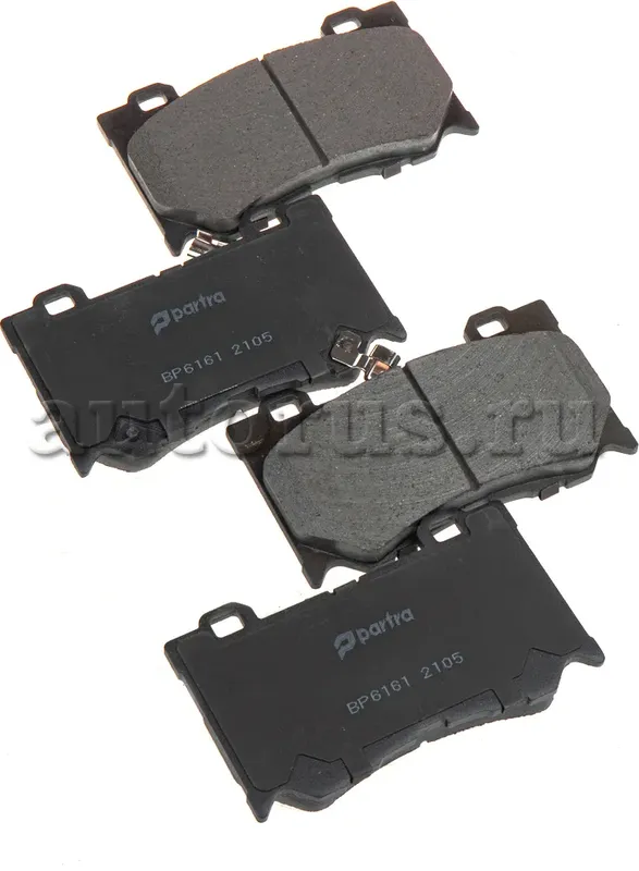 Колодки тормозные дисковые | перед прав/лев | (Partra). Артикул BP6161