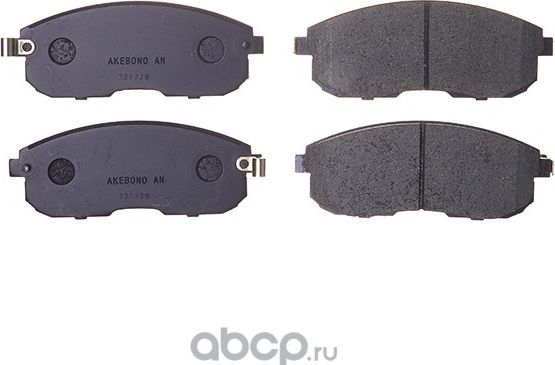 AN-689WK КОЛОДКИ ТОРМОЗНЫЕ ЯПОНИЯSKYLINE,STAGEA #V35,#M35 02-03 F (Akebono). Артикул AN689WK