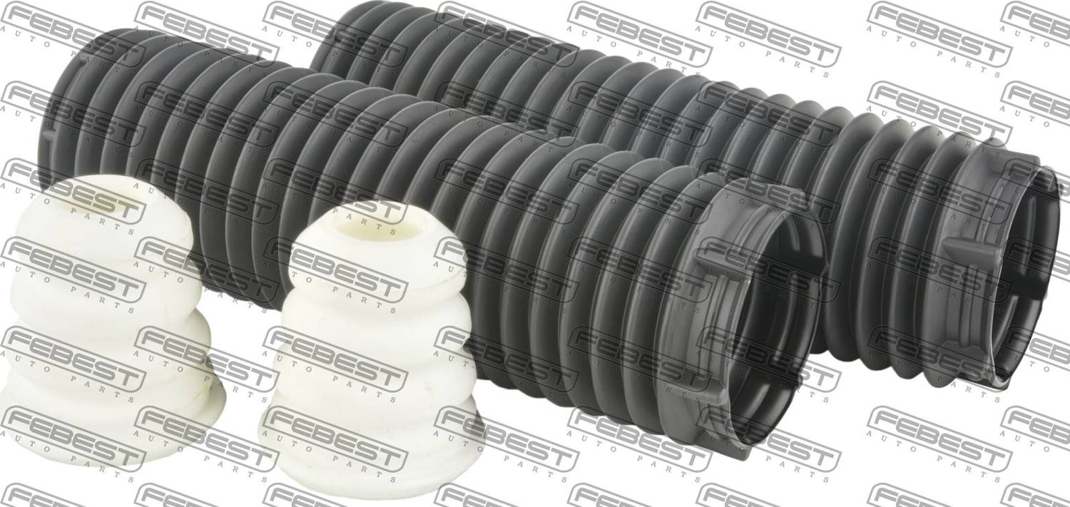 Комплект отбойников и пыльников амортизаторов (стоек) Febest. Артикул FDSHB-KUGF-KIT