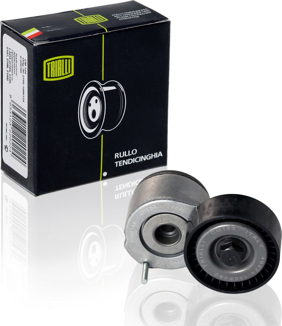 Направляющий (ведущий) ролик приводного поликлинового ремня Trialli. Артикул CM 0301