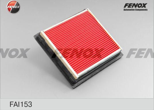 Воздушный фильтр Fenox. Артикул FAI153