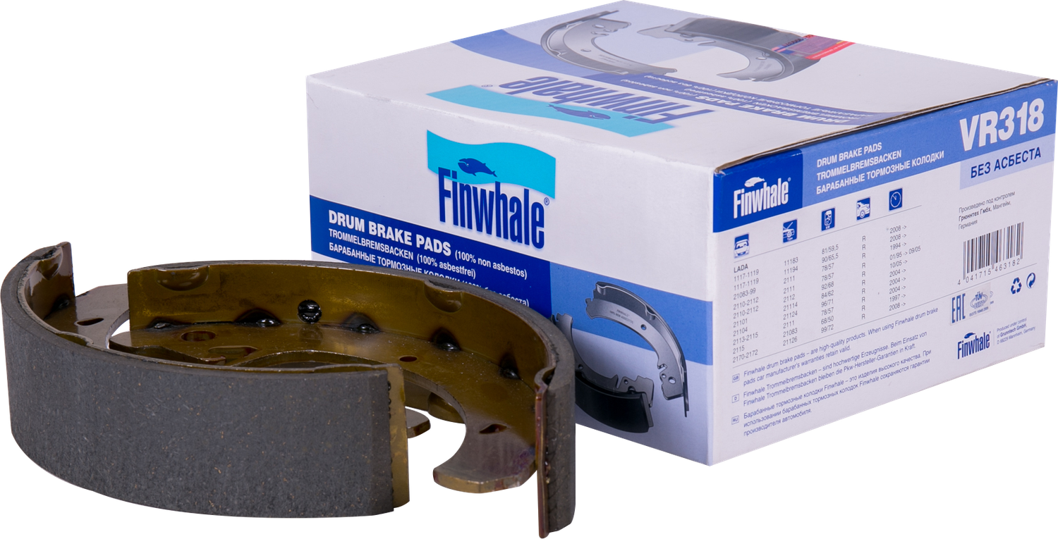 Тормозные колодки Finwhale. Артикул VR318