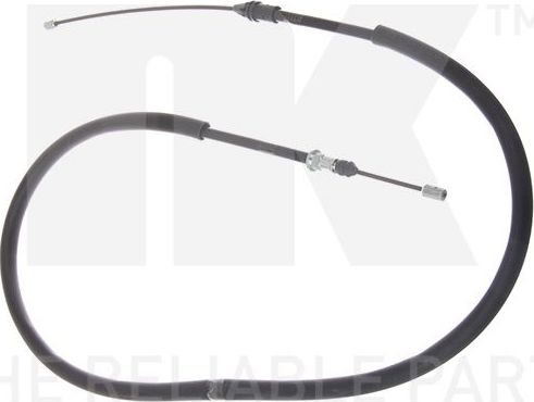 Трос ручника (тросик ручного тормоза) NK левый для Renault Megane I 1999-2003. Артикул 9039102