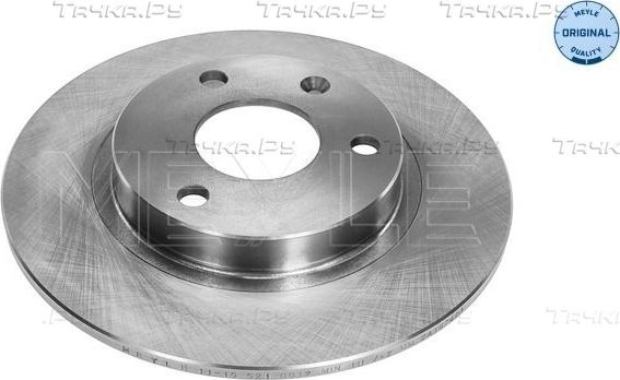 Тормозной диск Meyle Original. Артикул 11-15 521 0012