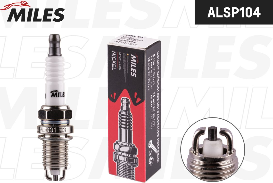 Свеча зажигания Miles. Артикул ALSP104