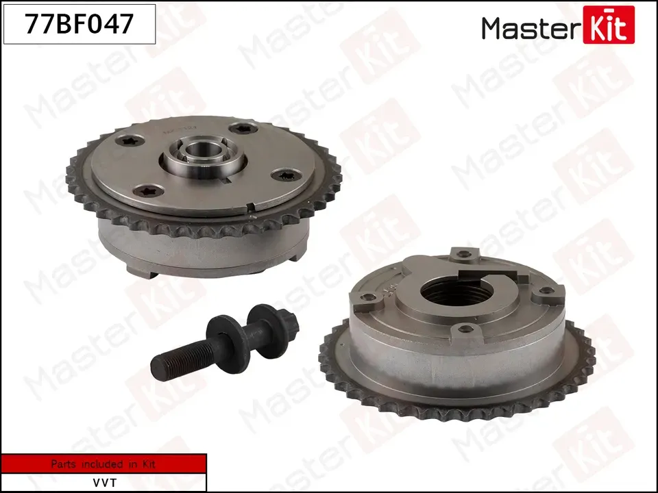 77BF047 Механизм газораспределения (выпуск)  PEUGEOT 1.6 ЕР3/EP6 (Master KIT) Master KIT. Артикул 77bf047