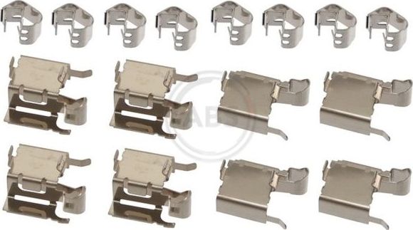 Комплектующие, колодки дискового тормоза ABS. Артикул 1748Q