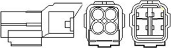 Лямбда-зонд (кислородный датчик) Magneti Marelli. Артикул 466016355120