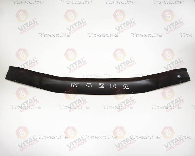 Дефлектор VT52 для капота Mazda 323 BA 1994-1998 седан. Артикул MZD08VT
