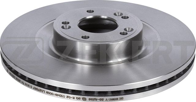 Тормозной диск Zekkert передний для Kia Quoris I 2013-2015. Артикул BS-6298