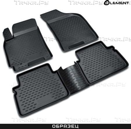 Коврики 3D Element для салона Toyota Tank правый руль хэтчбек 2016-2026. Артикул ELEMENT3DAN0440210k