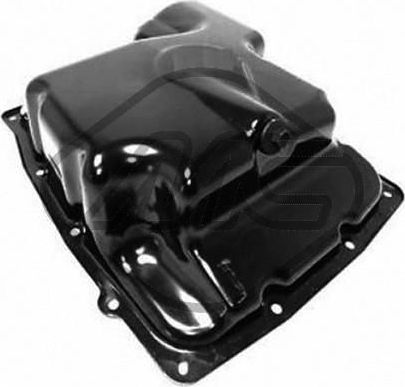 Масляный поддон картера двигателя Metalcaucho (Металл). Артикул 39509