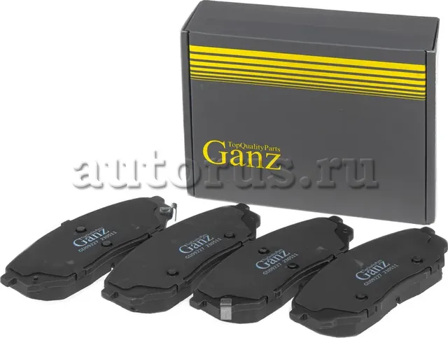Колодки торм.пер. (Ganz). Артикул GIJ09227