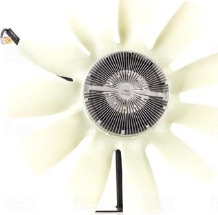 Муфта (вискомуфта) вентилятора Nissens (алюминий) для Scania R 2004-2015. Артикул 86196