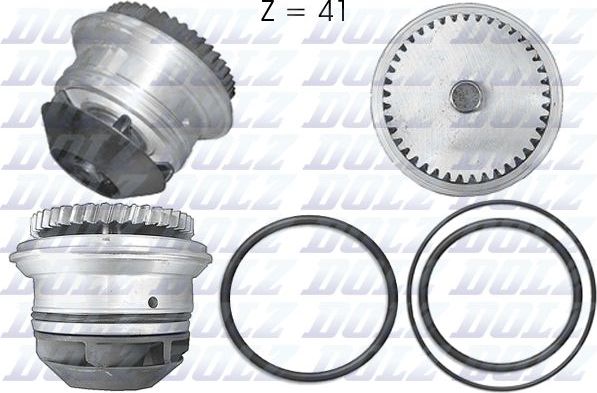 Помпа (водяной насос) Dolz для Volkswagen LT II 1997-2003. Артикул A199
