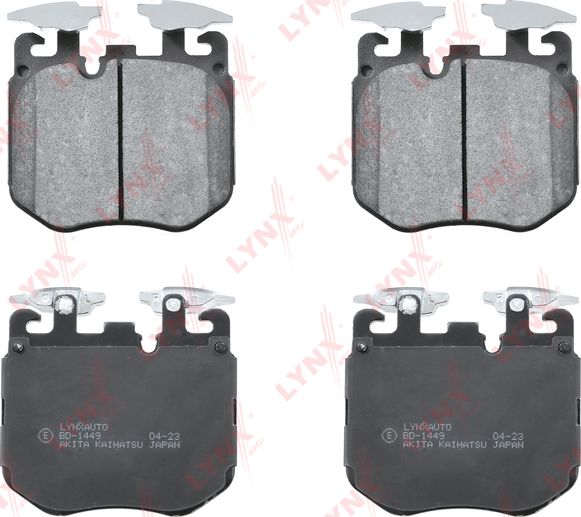Тормозные колодки LYNXauto передние для Rolls-Royce Cullinan 2018-2026. Артикул BD-1449