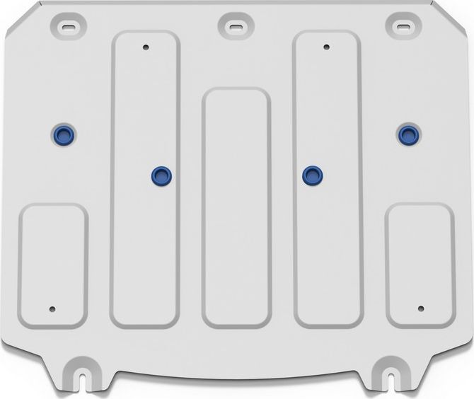 Защита алюминиевая Rival для переднего электродвигателя BYD HAN I поколение рестайлинг 2022-2026. Артикул 333.0703.1