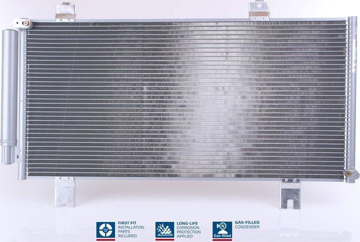 Радиатор кондиционера (конденсатор) Nissens (алюминий). Артикул 941039