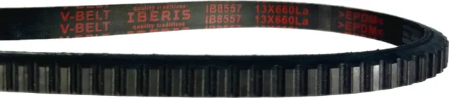 Ремень приводной HYUNDAI Accent 1.5 95-00/Lantra 1.6-1.8 90-95/Sonata 1.8-2.0 91 (Iberis). Артикул IB8557