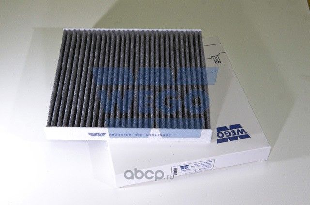 Фильтр салонный угольный фильтр отопителя с активным карбоновым фильтром (Wego). Артикул W8240660