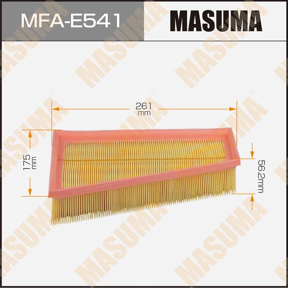 Воздушный фильтр Masuma. Артикул MFA-E541