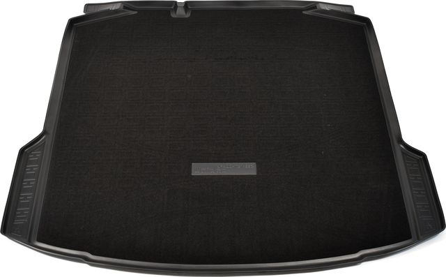Коврик комбинированный Норпласт (без ушей) для багажника Skoda Rapid хэтчбек 2014-2020. Артикул NPA00-T81-652-CM
