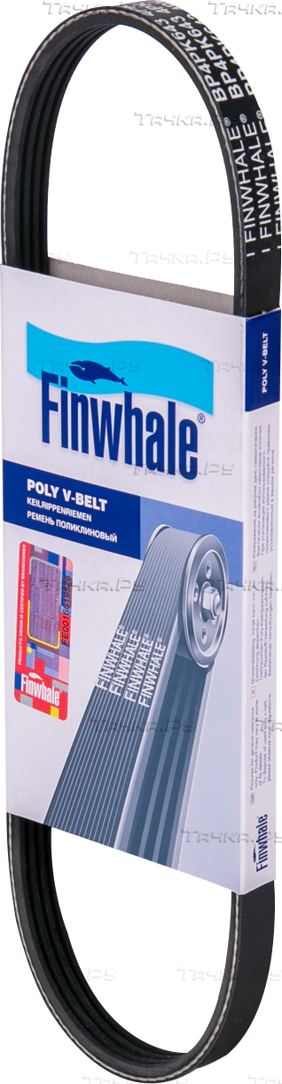 Приводной ремень поликлиновой Finwhale. Артикул BP4PK643