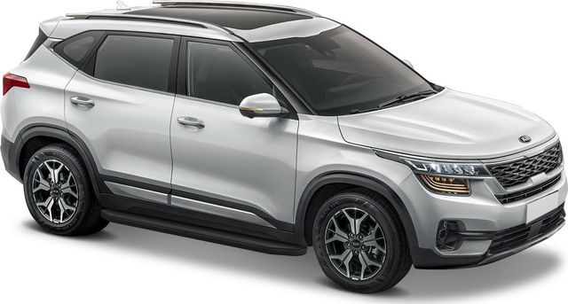 Пороги алюминиевые Rival Premium-Black для Kia Soul III 2019-2026. Артикул A180ALB.2805.1
