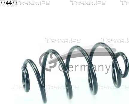 Пружина подвески CS-Germany задняя для Opel Astra G 2000-2005. Артикул 14.774.477