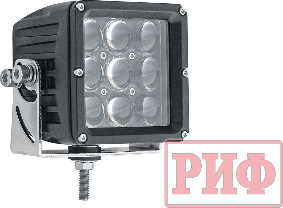 Фара светодиодная рабочего света РИФ 99 мм 27W. Артикул F0207